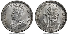 George V Shilling 1933 MS66 PCGS, Pretoria mint, KM17.3. Blast white, fully struck and lustrous. 

HID09801242017