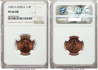 Elizabeth II 9-Piece Certified Set 1952 NGC, 1) Farthing - PF66 Red and Brown, KM32.2 2) 1/2 Penny - PF65 Red and Brown, KM33 3) Penny - PF65 Red and ...