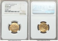 Philip II gold Cob 2 Escudos ND (1556-1598) S-B VF Details (Damaged) NGC, Seville mint, Fr-168. 

HID09801242017