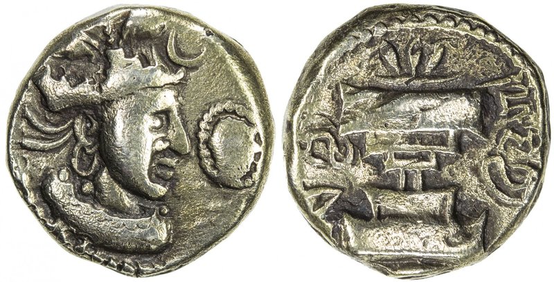 INDO-SASANIAN: SIND: "Rana Datasatya", ca. 5th century, debased AV dinar (7.12g)...
