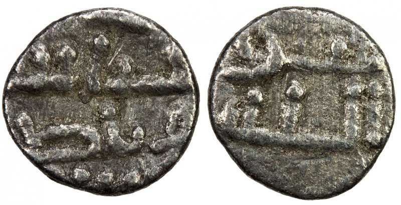 GOVERNORS OF SIND: al-'Abbas (?), AR damma (0.18g), A-4523, Fishman-CS23, legend...