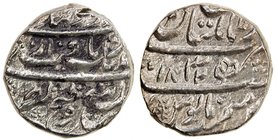 SIKH EMPIRE: AR rupee (11.49g), Multan, VS1832, KM-83, Herrli-11.01.04, struck during the first Sikh occupation of Multan, cleaned, VF-EF, R, ex Norma...
