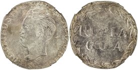 GOA: Luiz I, 1861-1889, AR rupia, DM (1866-69), KM-282, NGC graded MS62.

 Estimate: USD 100 - 150
