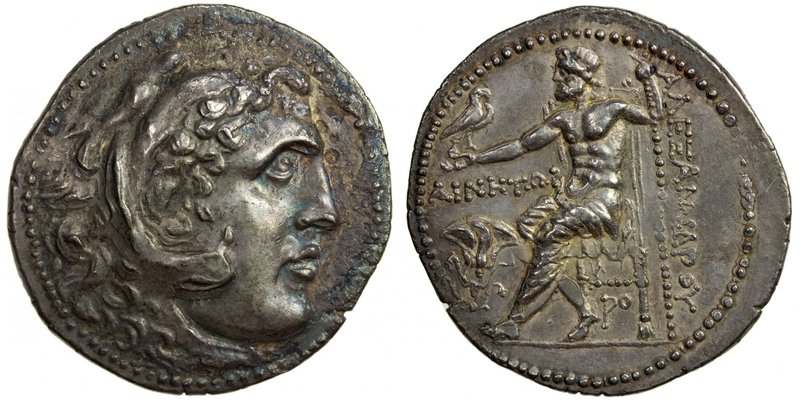 CARIA: Rhodes: Anonymous, circa 205-190 BC, AR tetradrachm (16.19g), Rhodos, Ash...
