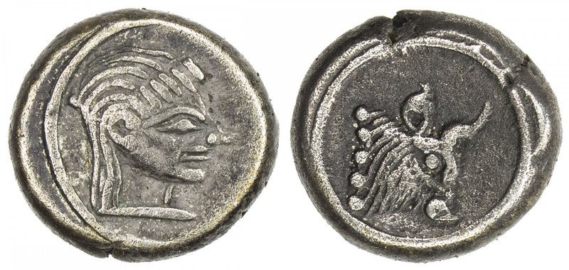 COLCHIS (GEORGIA): Anonymous, 5th-4th century BC, AR hemidrachm (2.11g), Bennett...