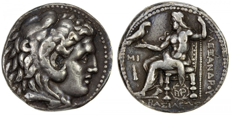 MACEDONIAN KINGDOM: Alexander III, the Great, 336-323 BC, AR tetradrachm (17.04g...