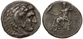 MACEDONIAN KINGDOM: Alexander III, the Great, 336-323 BC, AR tetradrachm (17.17g), Price-2949, struck at an uncertain mint in Cilicia, under Philip II...