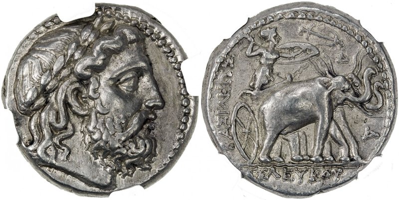 SELEUKID KINGDOM: Seleukos I Nikator, 312-281 BC, AR tetradrachm (17.20g), Seleu...