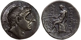 SELEUKID KINGDOM: Antiochus I Soter, 281-261 BC, AR tetradrachm (17.04g), Seleucia on Tigris mint, BMC-14, Gülnar-2/2931 pl. 87, struck 261-256 BC, di...
