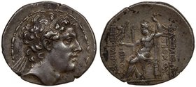 SELEUKID KINGDOM: Antiochus IV Epiphanes, 175-164 BC, AR tetradrachm (16.65g), Antioch on the Orontes mint, SC-1396c. HGC-9, 619., struck circa 167-16...