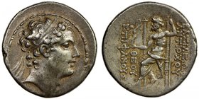 SELEUKID KINGDOM: Antiochos IV Epiphanes, 175-164 BC, AR tetradrachm (16.73g), Antioch on the Orontes mint, BMC-17, Newell-SMA 54, diademed head of An...