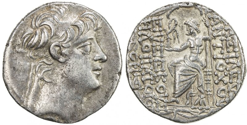 SELEUKID KINGDOM: Antiochos X Eusebes Philopator, 94-83 BC, AR tetradrachm (15.4...