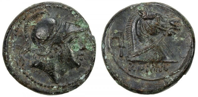 ROMAN REPUBLIC: Anonymous, circa 241-235 BC, AE litra (2.71g), Rome mint, Crawfo...