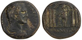 ROMAN EMPIRE: Antoninus Pius, 138-161 AD, AE 26, Aelia Capitolina, Meshorer, Aelia Capitolina 10-11, IMP C HAD ANT A P, bare headed bust of Antoninus ...