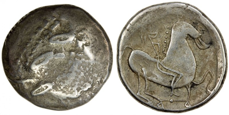 CELTIC CENTRAL EUROPE: Anonymous, ca. 2nd century BC, AR tetradrachm (14.01g), C...