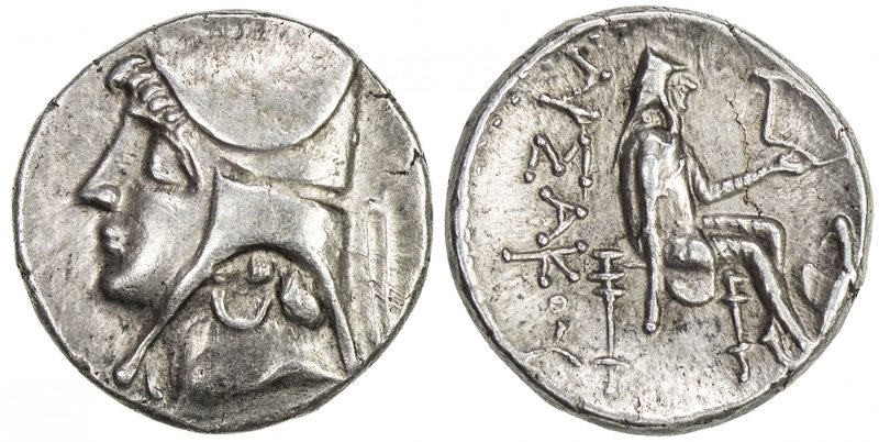 PARTHIAN KINGDOM: Arsakes II, c. 211-191 BC, AR drachm (4.04g), Shore-4, Sunrise...