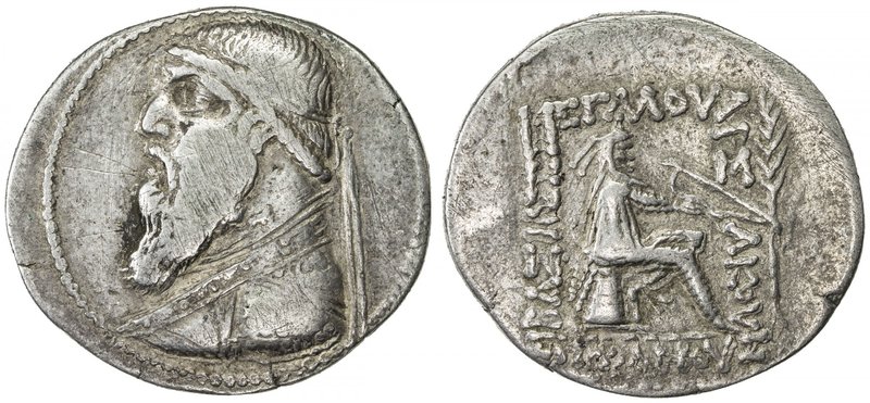 PARTHIAN KINGDOM: Mithradates II, c. 123-88 BC, AR tetradrachm (13.49g), Seleuke...