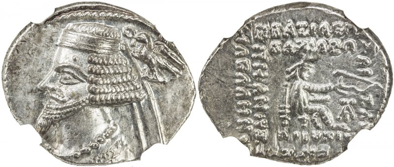 PARTHIAN KINGDOM: Phraates IV, c. 38-2 BC, AR drachm (3.99g), Ekbatana, Shore-27...