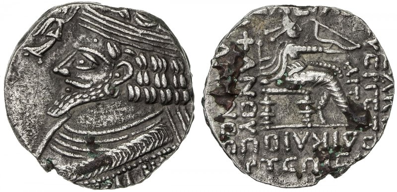 PARTHIAN KINGDOM: Phraatakes, 2 BC - AD 4, AR tetradrachm (10.25g), Seleukeia, S...