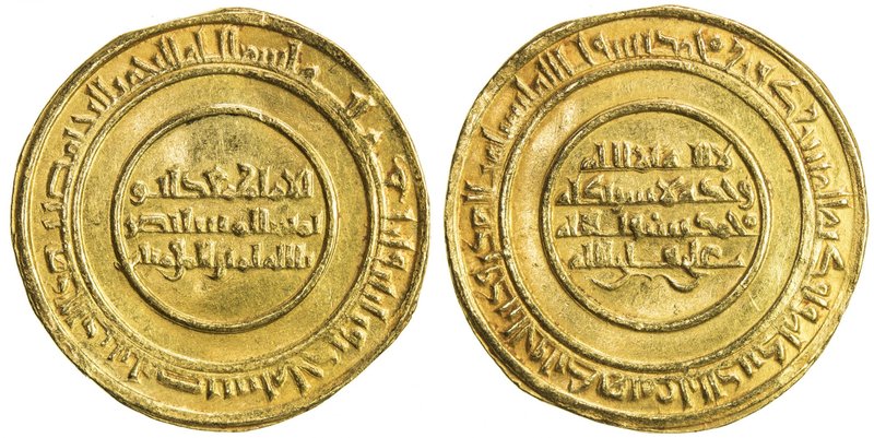 FATIMID: al-Mustansir, 1036-1094, AV dinar (4.17g), Misr, AH431, A-719.1, Nicol-...