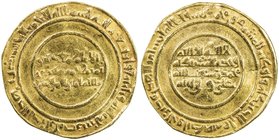 FATIMID: al-Mustansir, 1036-1094, AV dinar (4.03g), Misr, AH433, A-719.1, Nicol-2110, somewhat uneven surfaces, F-VF.

 Estimate: USD 180 - 240