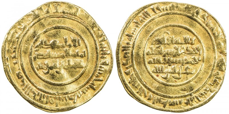 FATIMID: al-Mustansir, 1036-1094, AV dinar (3.76g), Filastin, AH435, A-719.1, Ni...