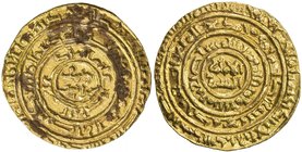 AYYUBID: al-Nasir Yusuf I (Saladin), 1169-1193, AV dinar (4.00g), al-Iskandariya, AH573, A-785.1, B-22, citing the caliph al-Mustadi, choice VF-EF, R....
