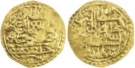 OTTOMAN EMPIRE: Murad IV, 1623-1640, AV sultani (3.40g), Halab, AH1032, A-1369, stylistically almost identical to Damali-HP-A1a, but struck from a dif...
