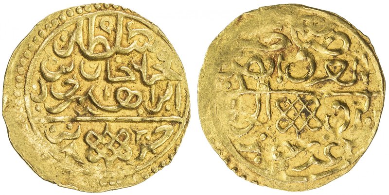 OTTOMAN EMPIRE: Mehmet IV, 1648-1687, AV sultani (3.47g), Jaza'ir (Cezayir), ND,...