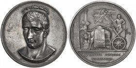 EGYPT: AR medal (37.89g), 1798, Julius 662, Hennin 879, Lecompte 7, 41mm very high relief silver medal for Napoleon's Conquest of Egypt by Denon, Bren...