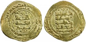 GHAZNAVID: 'Abd al-Rashid, 1049-1052, AV dinar (3.50g), Ghazna, AH440, A-1629, date slightly weak, but absolutely certain (same dies as Lot 792 in our...