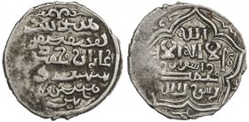 ILKHAN: Ghazan Mahmud, AR ½ dirham (1.10g), Isfarayin, AH700, A-2174, some weakness towards the rim, clear date, bold VF, RR. 

 Estimate: USD 100 -...