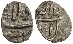 SAFAVID: 'Abbas I, 1588-1629, AR bisti (0.77g), Mashhad, AH(10)37, A-B2637, Mashhad is a very rare mint for 'Abbas I through Sulayman I, very common t...