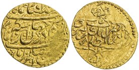 ZAND: Karim Khan, 1753-1779, AV ¼ mohur (2.73g), Qazwin, DM, A-2791, VF.

 Estimate: USD 110 - 140