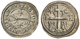 CROATIA: Stiepan V, 1270-1272, AR denar (0.85g), Rengjeo 118 ff, issue of Joachim Pectari and the Zagreb Mint, marten walking left with six-pointed st...