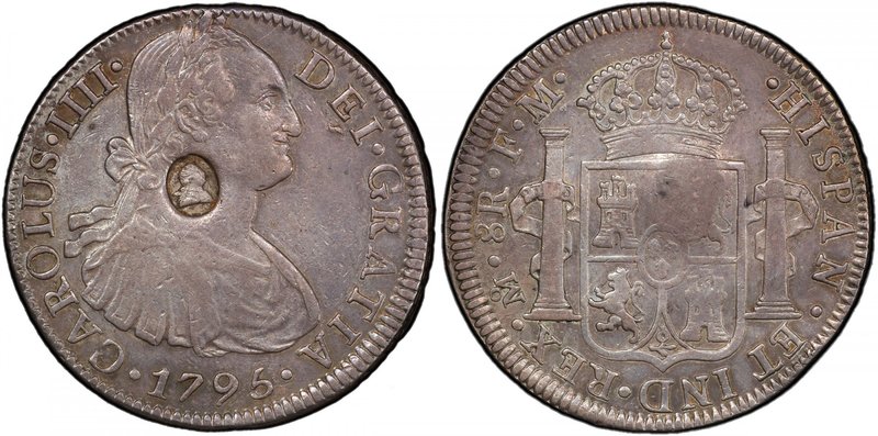 GREAT BRITAIN: George III, 1760-1820, AR dollar, ND [1797], KM-634, Spink 3765A,...