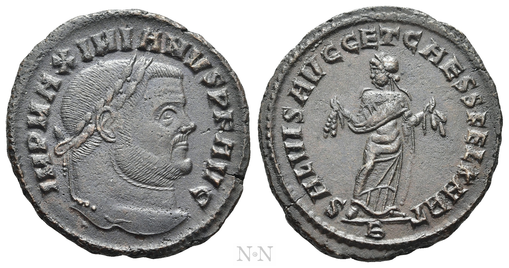 biddr.com - Numismatik Naumann, Auction 165, lot 751. MAXIMIANUS ...