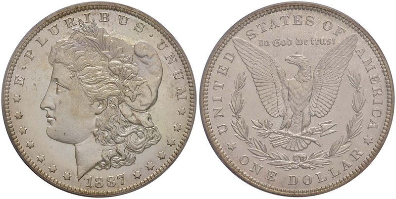 USA Dollaro 1887 – AG In slab PCGS PR65CAM

FDC
