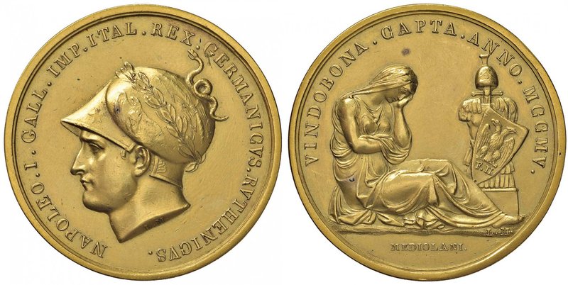 MEDAGLIE NAPOLEONICHE Medaglia 1805 Presa di Vienna – Opus: Manfredini – Bramsen...