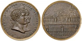 BOLOGNA Napoleone (1805-1814) Medaglia 1811 Posa della prima pietra dei portici che avrebbero collegato il cimitero comunale della Certosa con il Sant...