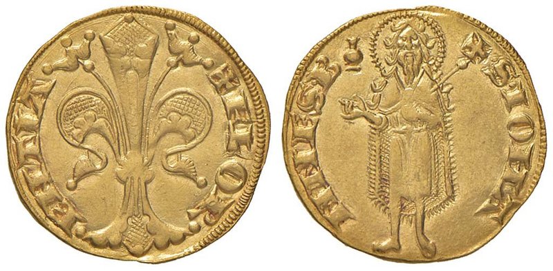 FIRENZE Repubblica (sec. XIII-1532) Fiorino con simbolo guastada, Nero di Dietis...