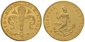 FIRENZE Lodovico I di Borbone (1801-1803) Ruspone 1803 – MIR 414/3 AU (g 10,48) RRR Moneta rarissima di qualità eccezionale. Il ruspone di Ludovico di...