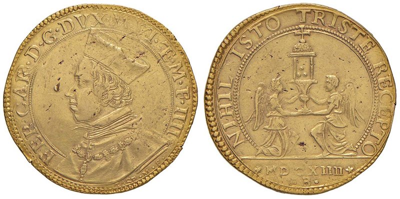 MANTOVA Ferdinando Gonzaga (1612-1626) 2 Doppie 1614 – MIR 577/2 AU (g 13,08) RR...