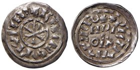 MILANO Berengario (902-915) Denaro – MIR 26 AG (g 1,66) RR Splendido esemplare per questo tipo di moneta

SPL+