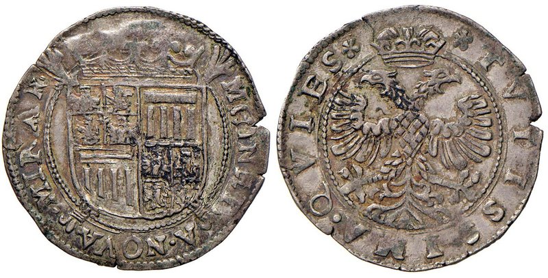 MIRANDOLA Alessandro I Pico (1602-1637) Fiorino – MIR 587 AG (g 4,33) RRRR Esemp...