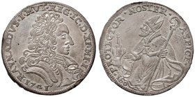 MODENA Rinaldo d’Este (1706-1737) Ducato 1721 – MIR 829/3 AG (g 22,41) Conservazione eccezionale per questa moneta coniata in argento basso e che circ...