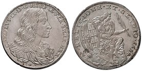 NAPOLI Carlo II (1674-1700) Mezzo ducato 1684 Croce potenziata sotto il busto – Magliocca 10a AG (g 14,18) Graffietti di conio al D/ ma di conservazio...