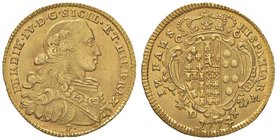 NAPOLI Ferdinando IV (1759-1816) 4 Ducati 1774 – Magliocca 233 AU (g 5,88) Conservazione eccezionale 

qFDC