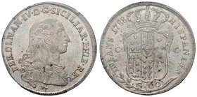 NAPOLI Ferdinando IV (1759-1816) Mezza piastra 1788 – Magliocca 265 AG RR In slab PCGS MS642. Conservazione eccezionale

FDC