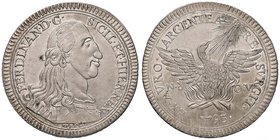 PALERMO Ferdinando III (1759-1816) 30 Tarì 1793 – MIR 598/1 AG (g 68,14) Esemplare di conservazione eccezionale col metallo brillante, il miglior esem...